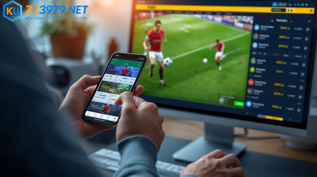 trải nghiệm cá cược thể thao ZJ3979 trên mobile